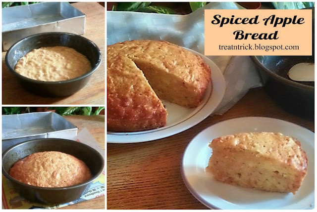 Spiced Apple Bread Recipe @ treatntrick.blogspot.com