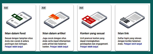 Semua Jenis Iklan pada Adsense