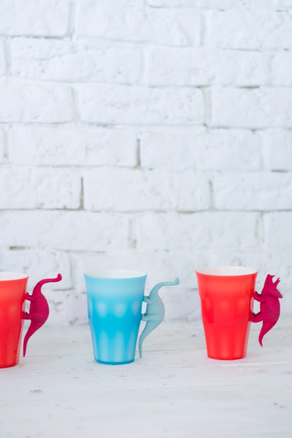 Vasos dinosaurio infantil