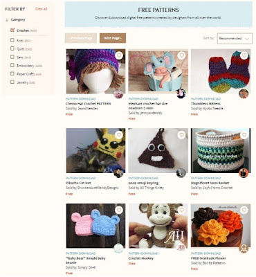 Free Crochet Pattern Bezpłatne schematy i wzory na szydełko PDF