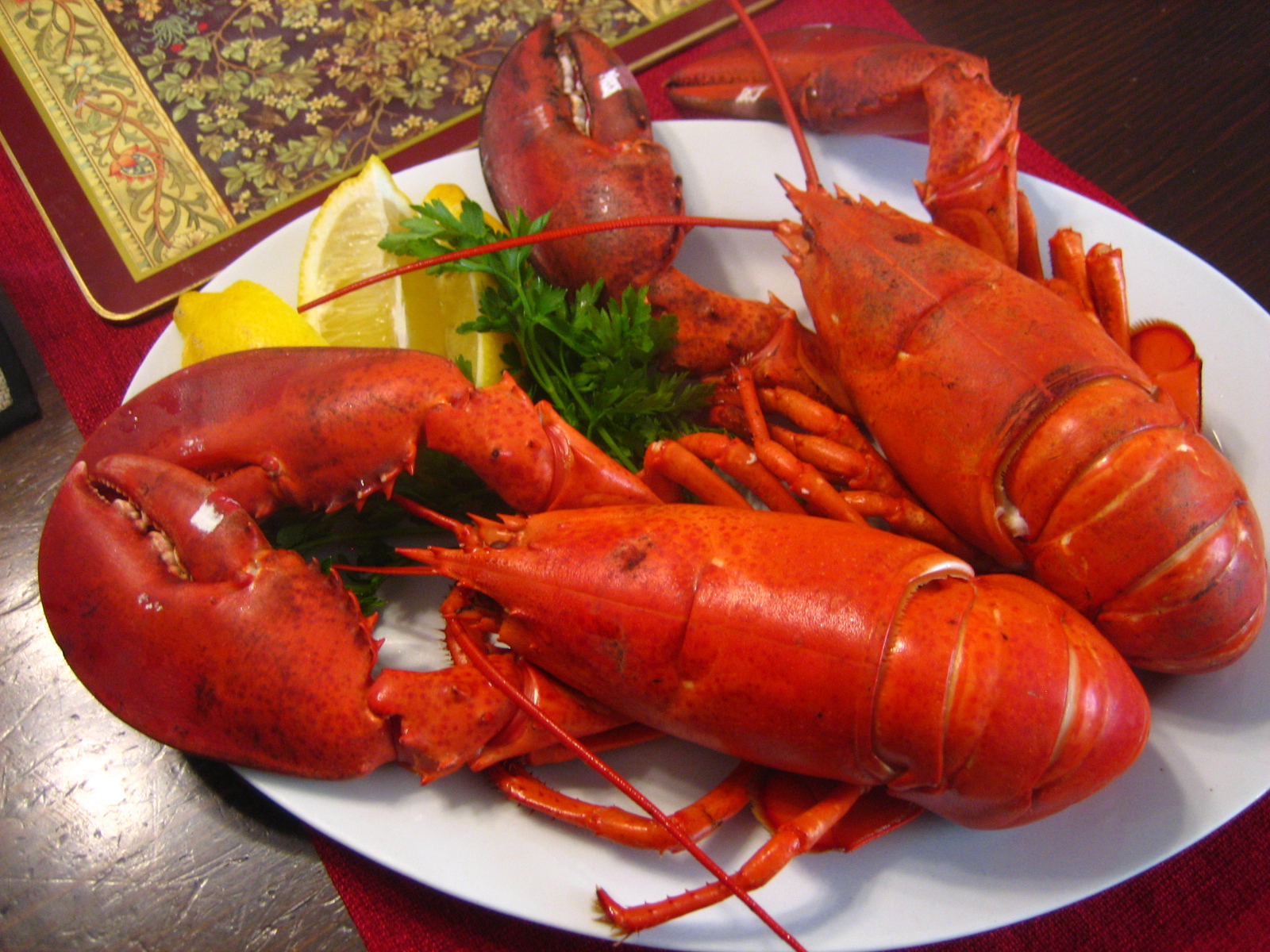 Recipes from 4EveryKitchen: Steamed Nova Scotia Lobster