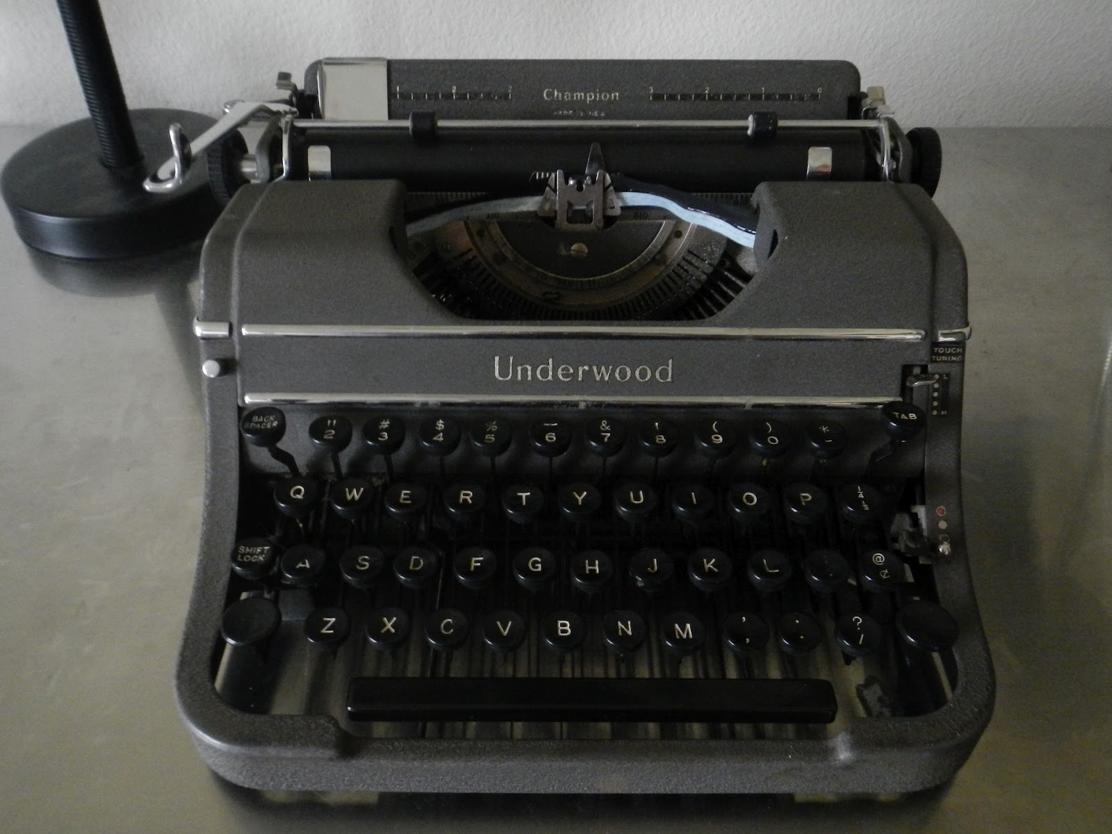 Life in Sunny Seattle My First Typewriter