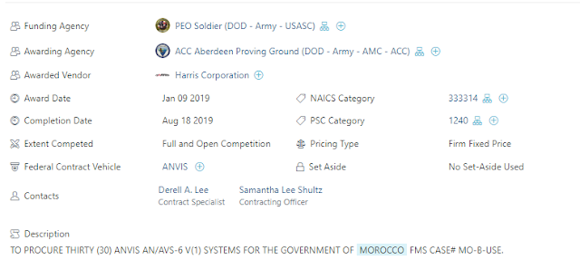 تمهيدا لصفقة مروحيات المغرب يتعاقد على انظمة AN/AVS-6