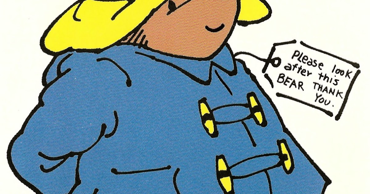 My Favorite Postcards Paddington Bear