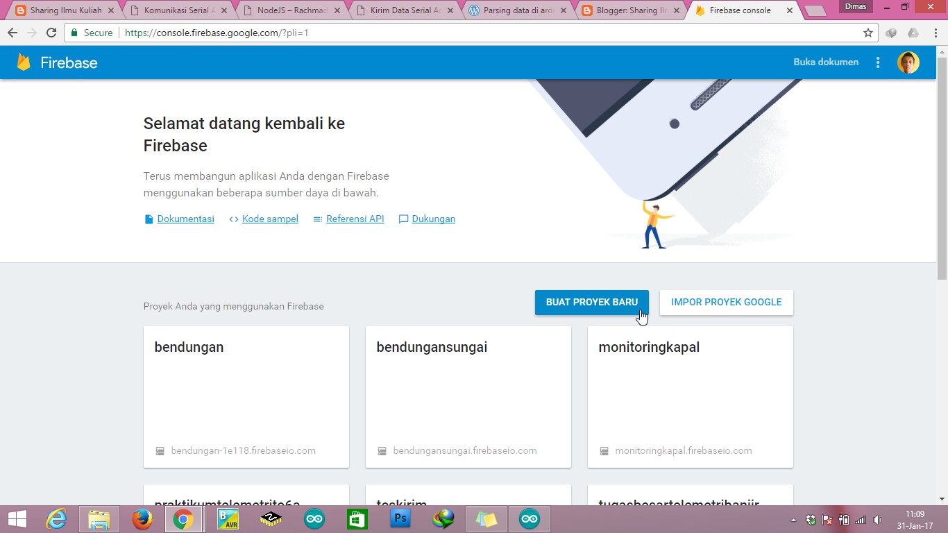 [Tutorial] Cara Mengirim Data Serial Arduino ke Firebase Melalui Node ...