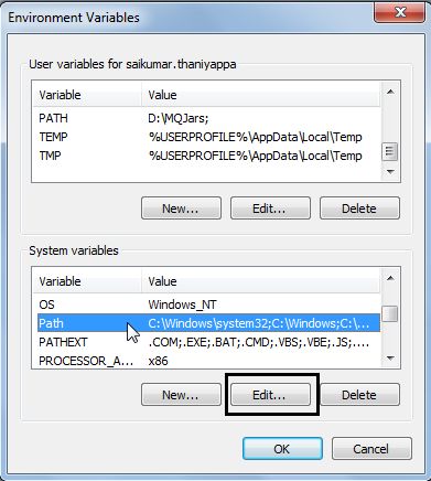 How to set Environment Variables and Establish DB connection from ...