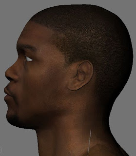 NBA 2K13 Kevin Durant HD Realistic Cyber Face Patch 3D