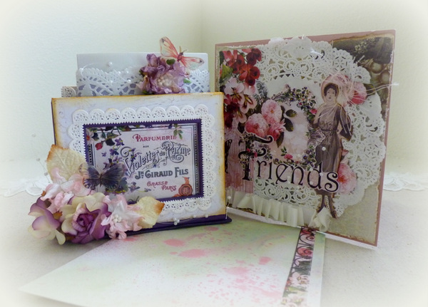 Megspapercraft: Gift Box, Note paper with a Special Card
