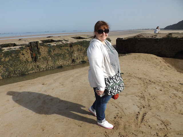 Arromanche Beach in Normandy, France