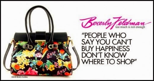 Julie Ann Brady Blog On Beverly Feldman Designer Shoes And Bags Beverly Feldman Dulce Black Fl Handbag