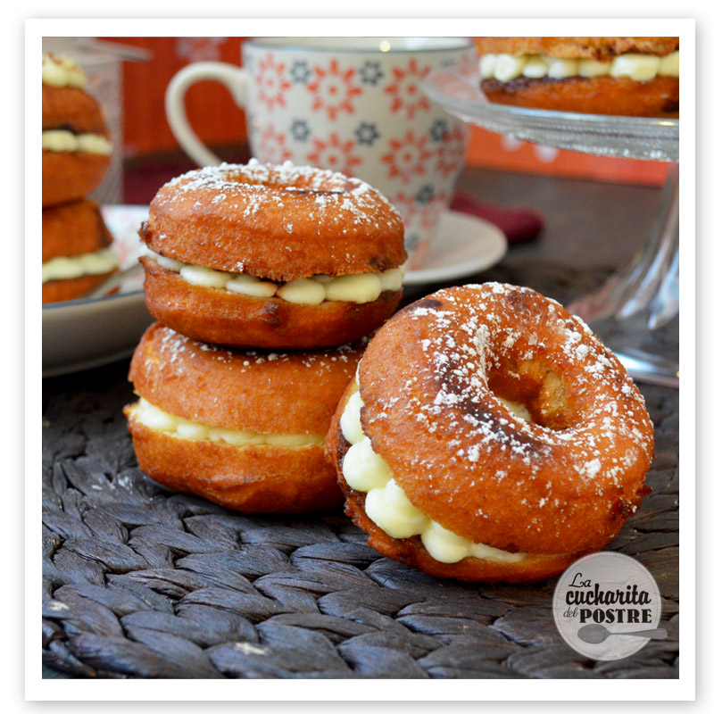 LA CUCHARITA DEL POSTRE DONUTS DE TIRAMISÚ / TIRAMISU DOUGHNUTS