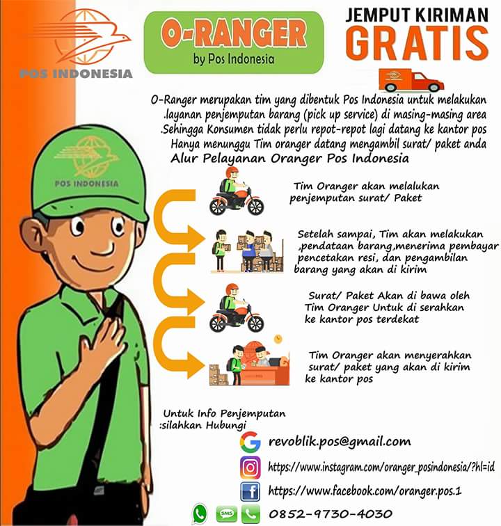 PT Pos Indonesia Siapkan Pasukan Oranger Untuk Layanan Jemput Paket Ke  Konsumen - BISNIS KURIR