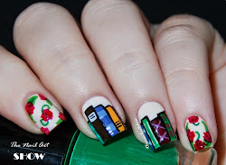 books nail roses april