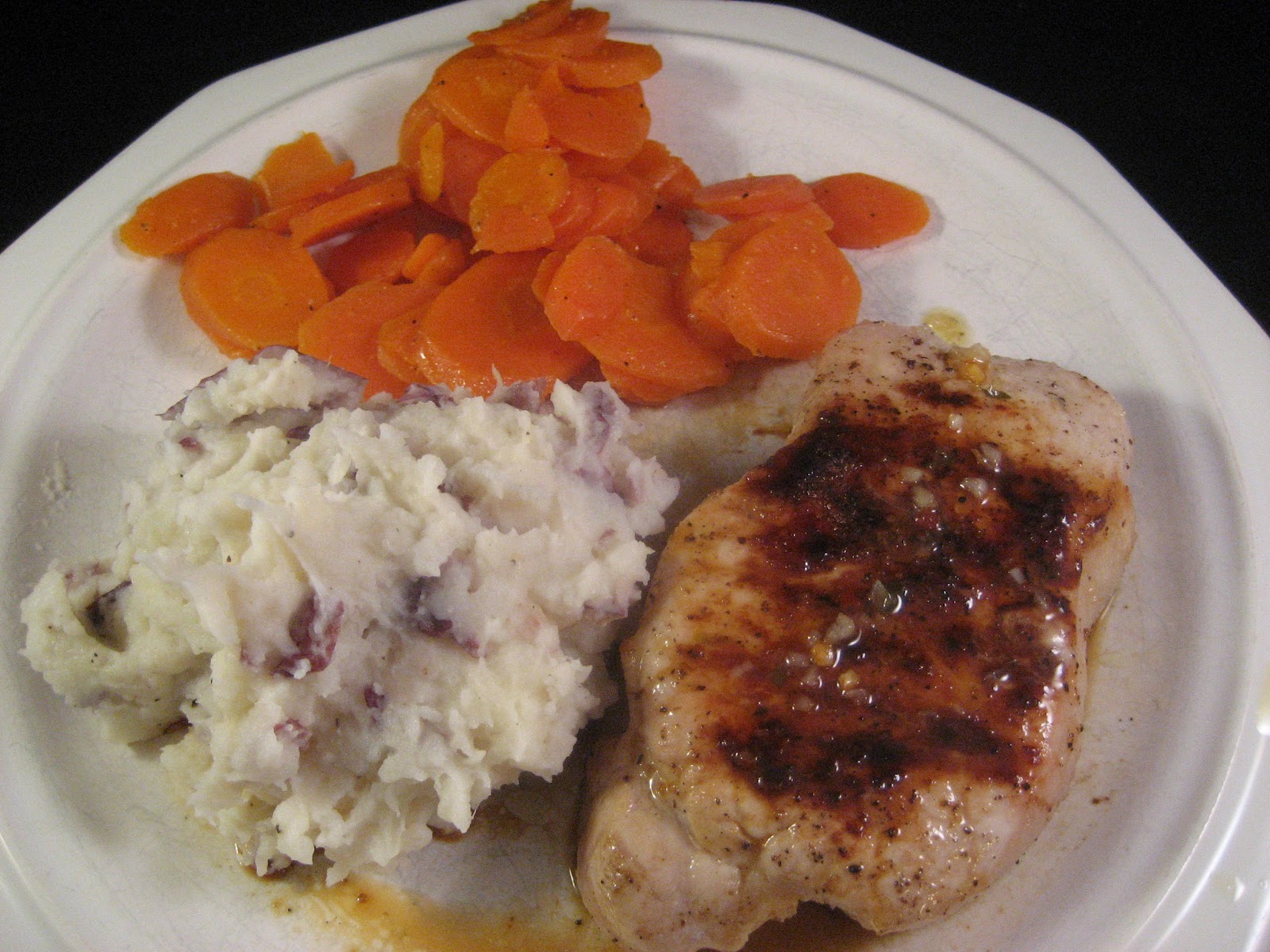 Chez Mona Grilled Pork Chops with Garlic Lime Sauce