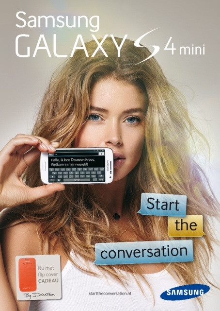 Samsung Galaxy S4 mini, Doutzen Kroes