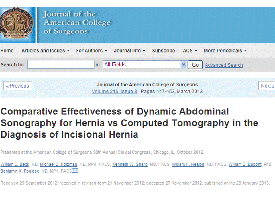 Bai Soạn Về Sieu Am Chẩn đoan Diagnosis Of Incisional Hernia Dynamic Ultrasound Versus Ct