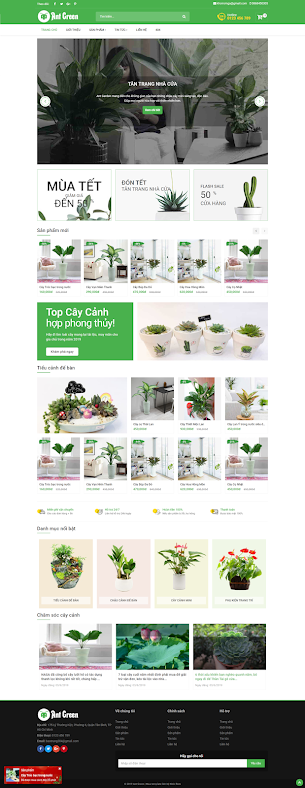 Template blogspot bán hàng Ant Green Shop