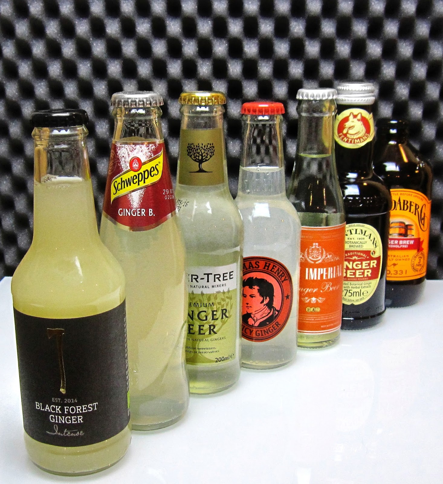 J&C's Cocktails The J&C's international Ginger Beer Tasting (english