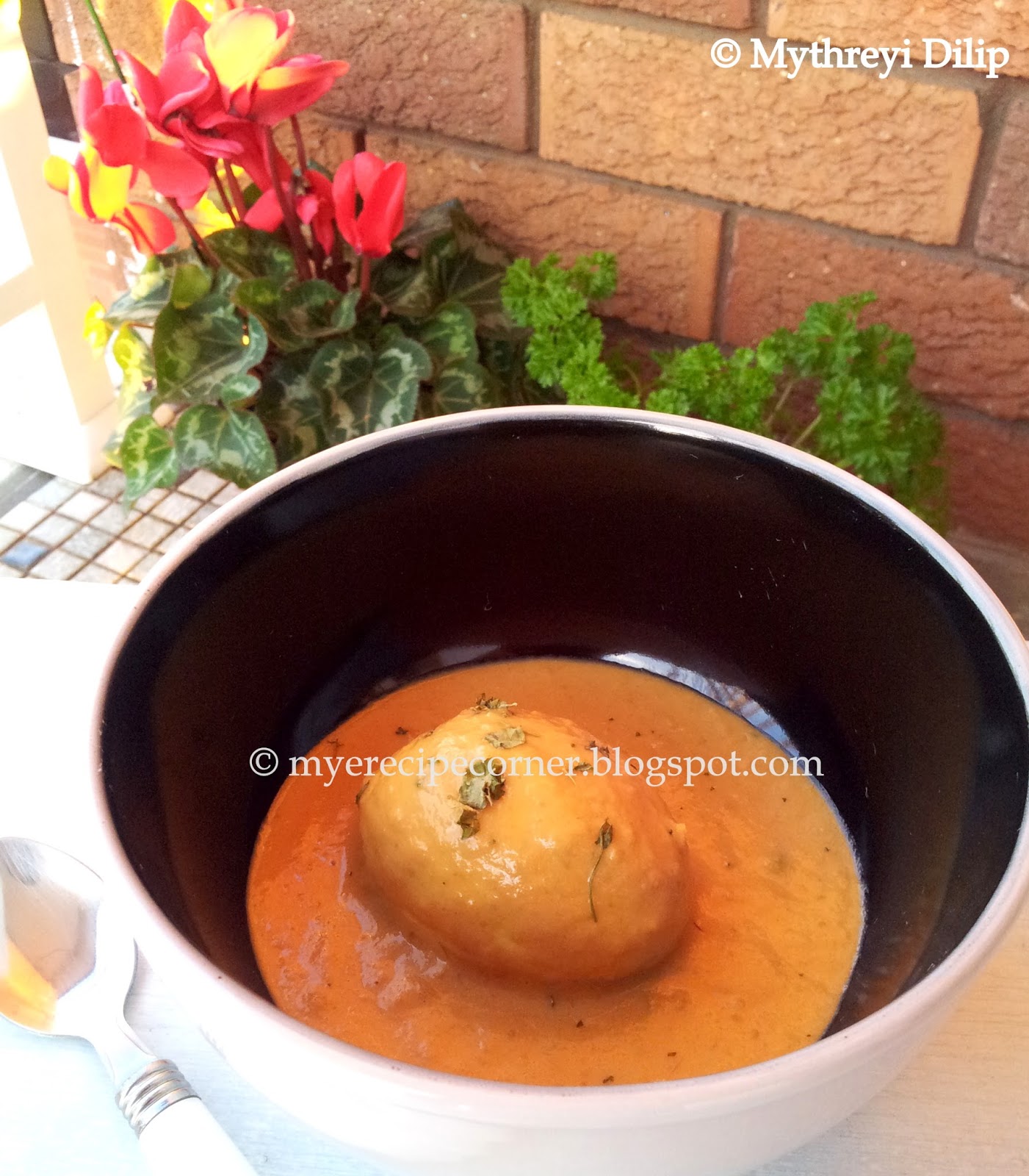 Mye's Kitchen: Egg Malai Curry / Egg Butter Masala