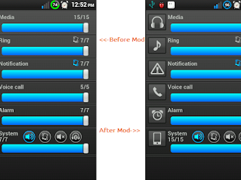[Mod] Change the number of volume steps in Android