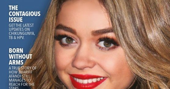 Sarah Hyland Clicked For Health Today Magazine Malaysia March 2019