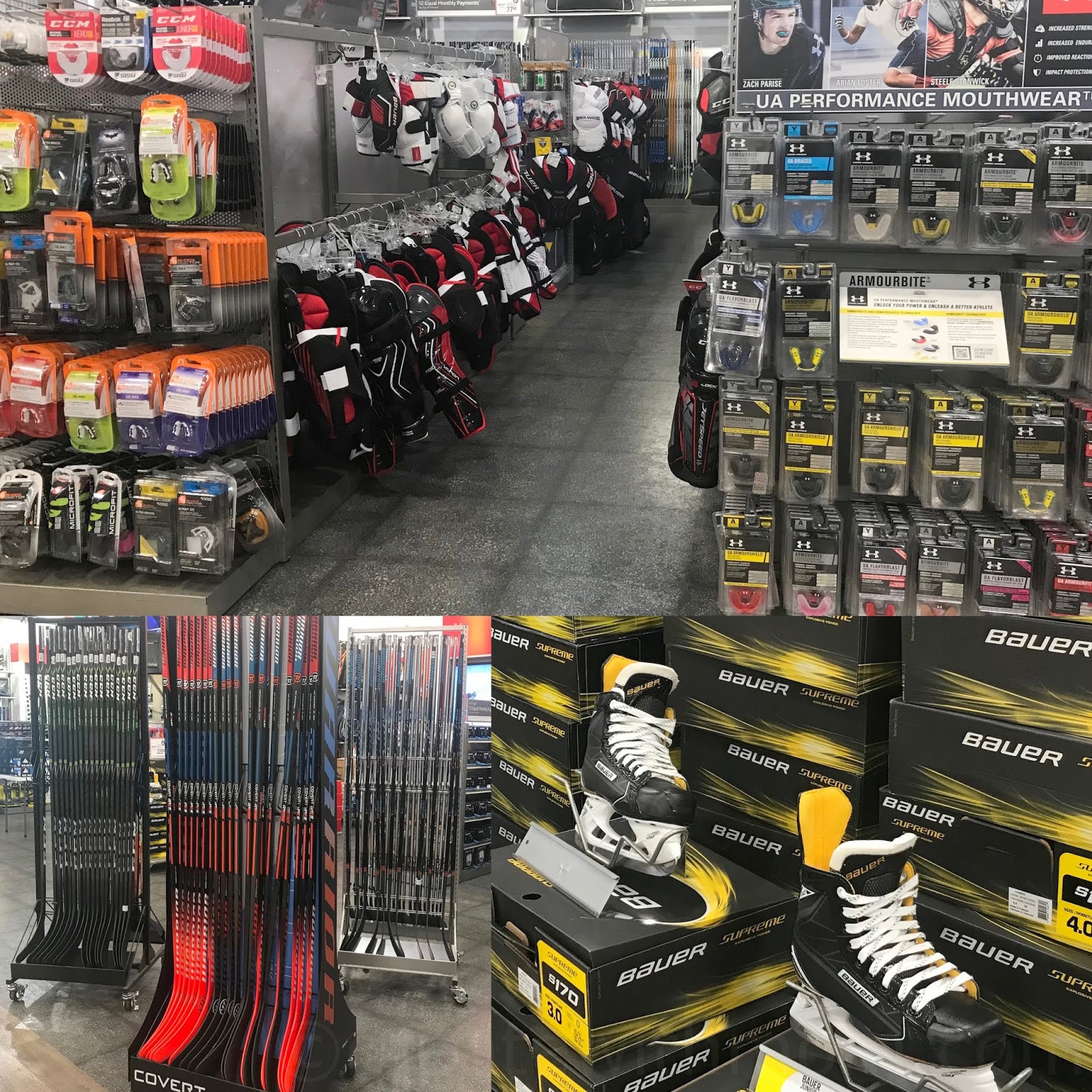 Create With Mom Shopping for sports gear at Sport Chek