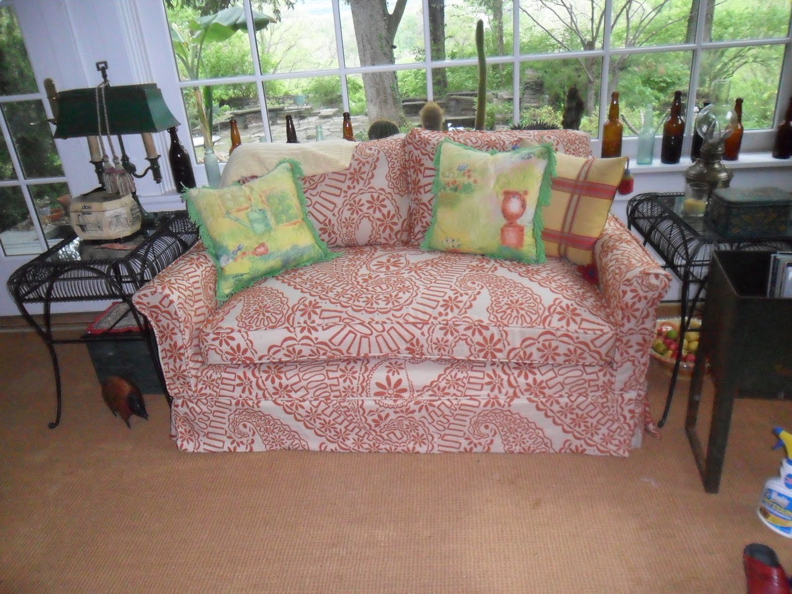 Custom Made Slipcovers Loveseats