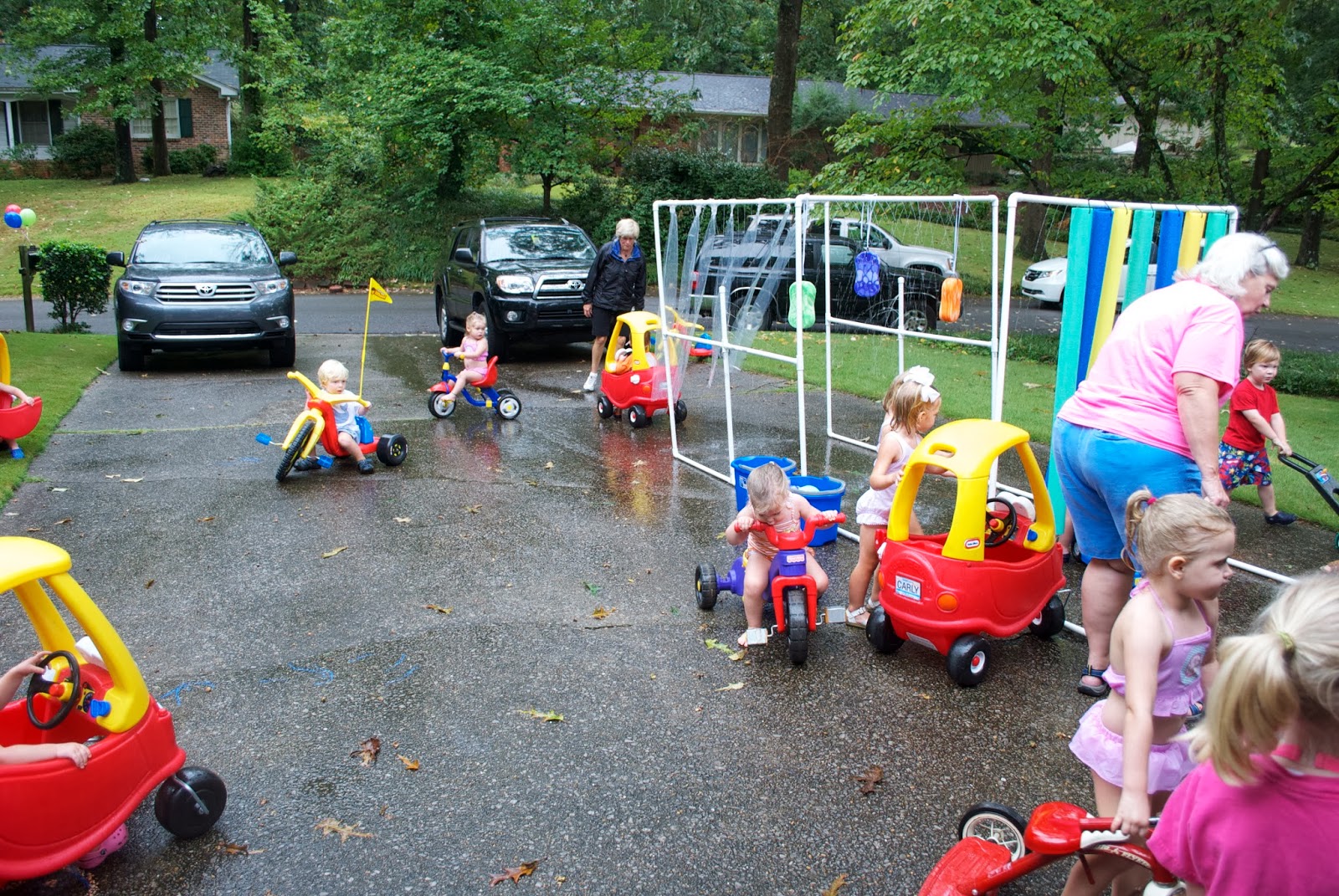 ClayandJulieCochran Car Wash Birthday Party