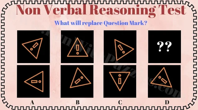 Non verbal reasoning question for kids
