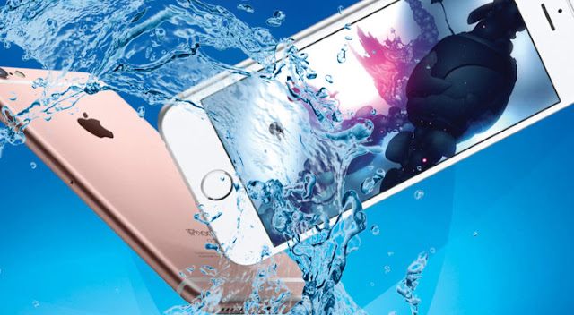 The iPhone 7 WATER RESISTANCE