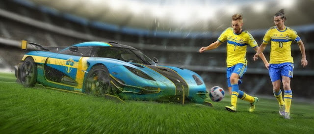 Bản sắc của các đội bóng Euro 2016 qua từng mẫu xe