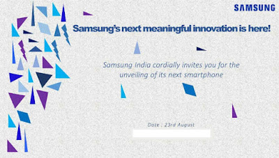 Samsung India sends out invites for event on August 23, could launch the Tizen-based Z2 