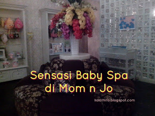 Sensasi Baby Spa di Mom n Jo