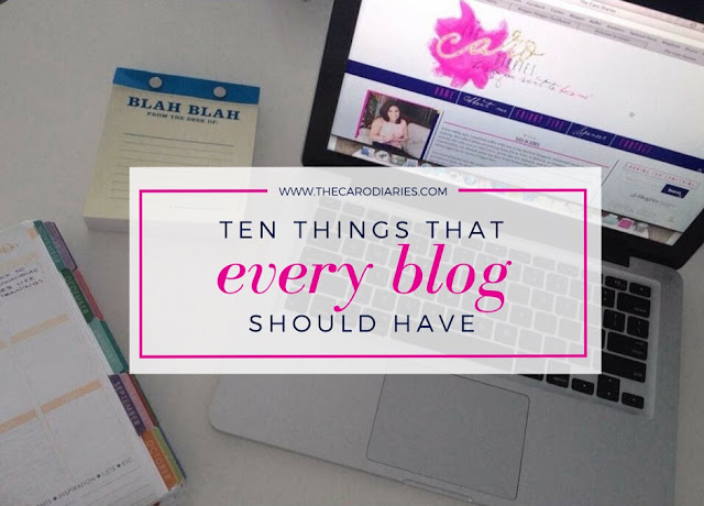 must-haves for every blog!