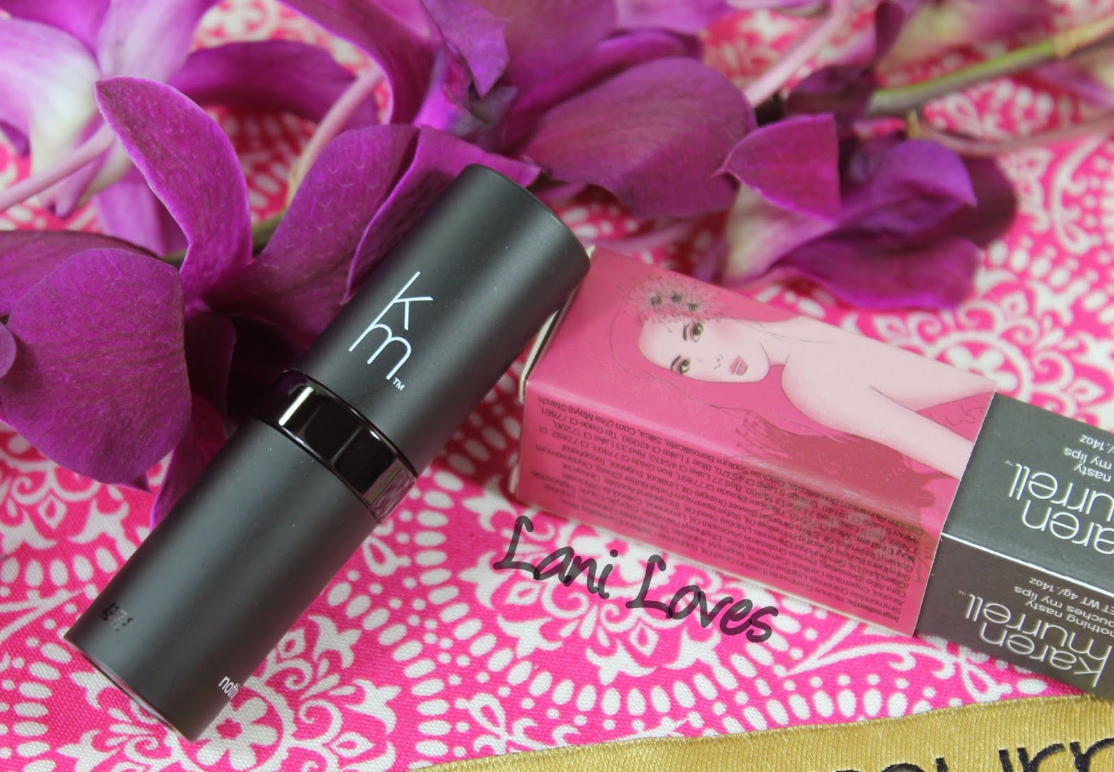 Karen Murrell Racy Rata Lipstick Swatches & Review