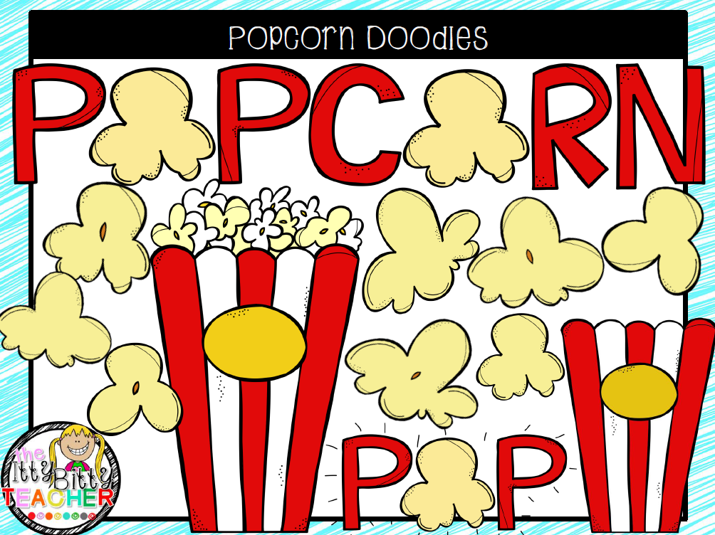 https://www.teacherspayteachers.com/Product/Clipart-Popcorn-Doodles-1815125