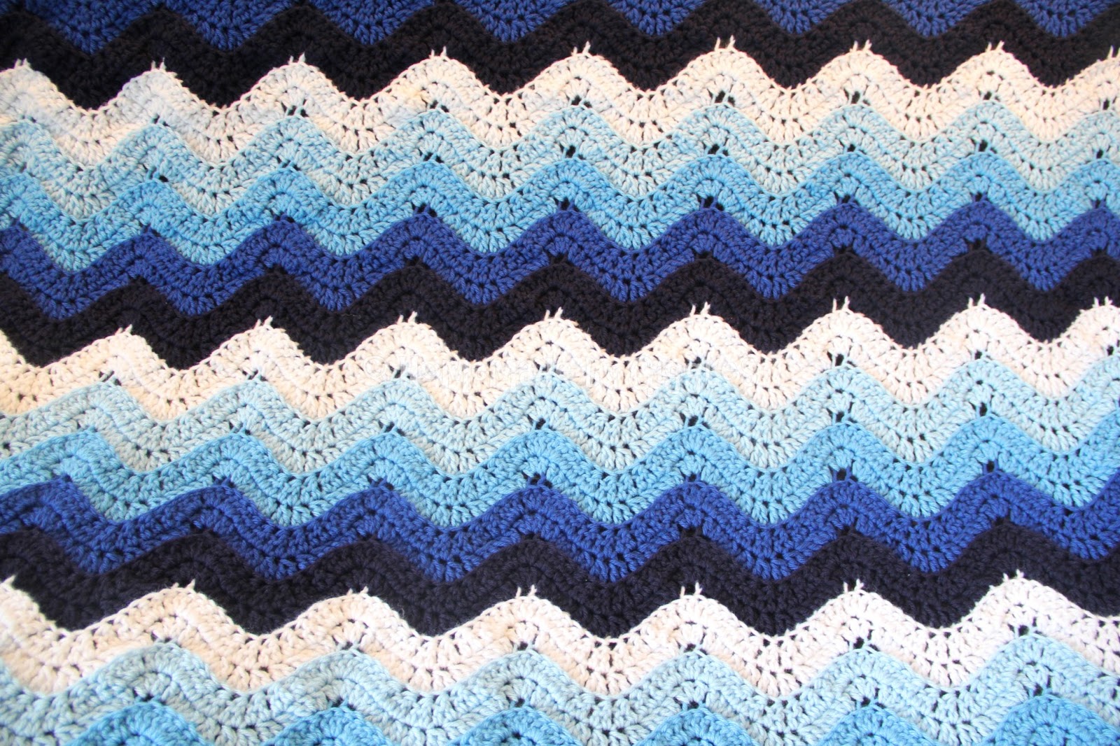 Homemade by Giggles Ocean Waves Blanket