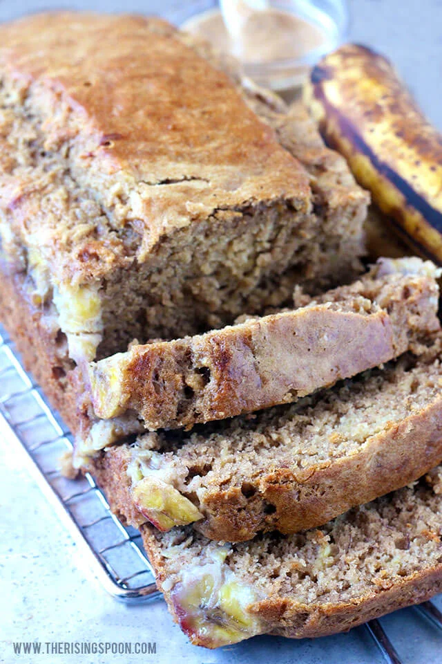 Top 10 Most Popular Recipes On The Rising Spoon in 2017: Healthy Banana Bread Recipe
