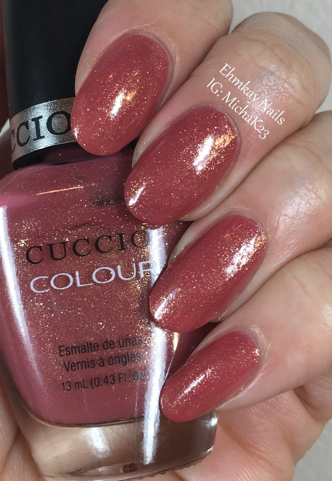 ehmkay nails Cuccio Colours Nudetrals Collection Swatches and Review