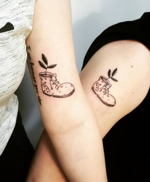 50 Meaningful Matching Tattoos For Men and Women (2018) - TattoosBoyGirl
