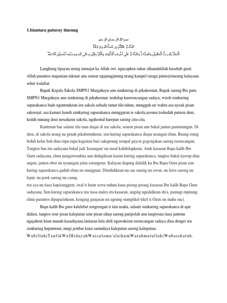 biantara bahasa sunda wood scribd indo