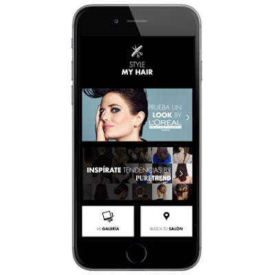style my hair app móvil de peinados