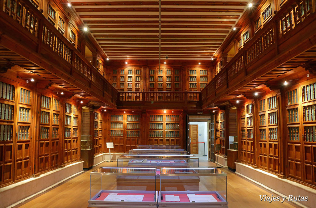 Sala de lectura del archivo general de Simancas
