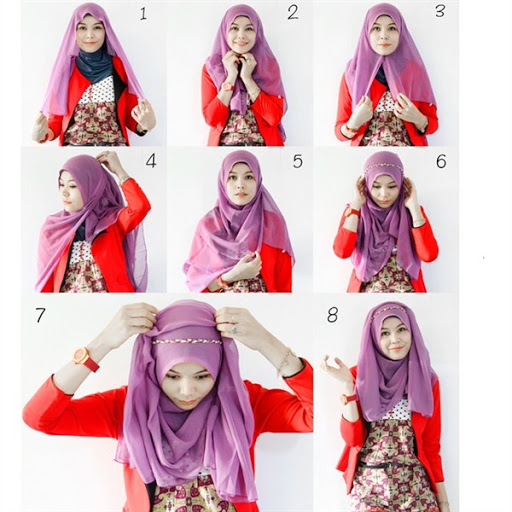 tutorial hijab segi empat untuk pesta terbaru tutorial hijab segi empat untuk pesta terbaru
