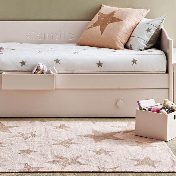 Washed in bright modern designs for younger family members Carpet