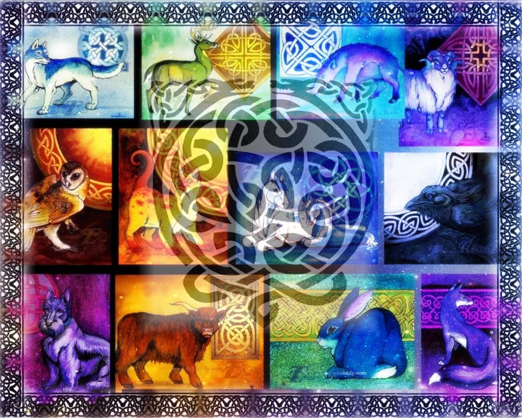Runa mágica Horóscopo celta de los animales