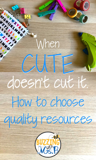 When you're searching for ideas and activities for your next unit, it's important to think about how you want to spend your time. Do you want your students creating a craftivity because it's cute & fun, or working with content in meaningful ways? You might have time for both, but if you don't, evaluate your resources to figure out which one will suit your needs. Read to learn the four things you need to think about to choose the best products for your lesson! When you're searching for ideas and activities for your next unit, it's important to think about how you want to spend your time. Do you want your students creating a craftivity because it's cute & fun, or working with content in meaningful ways? You might have time for both, but if you don't, evaluate your resources to figure out which one will suit your needs. Read to learn the four things you need to think about to choose the best products for your lesson!