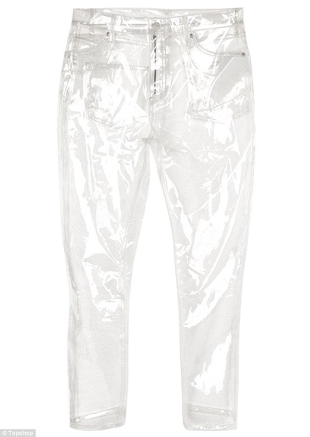 clear jeans topshop