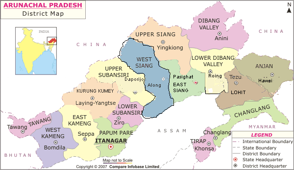 India, its peoples and its neighbors: What is cooking in Arunachal aka