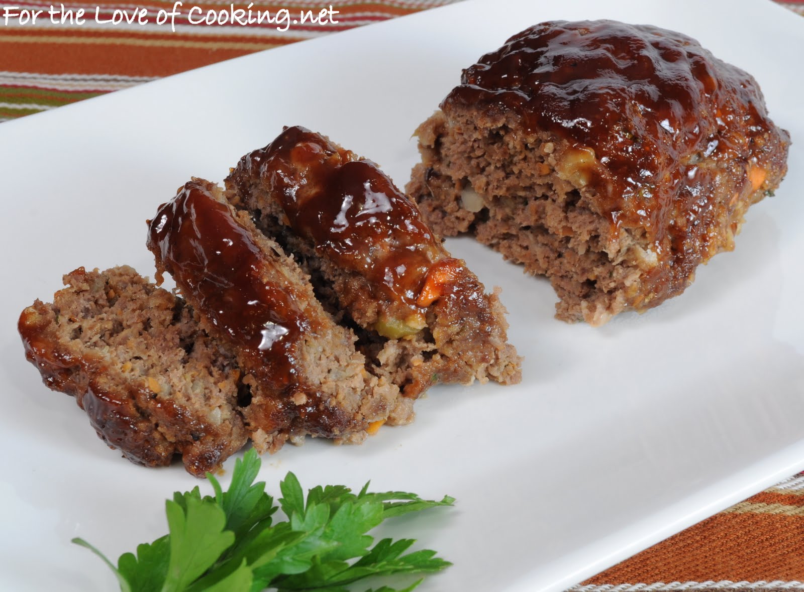 Meatloaf with Barbecue Glaze For the Love of Cooking